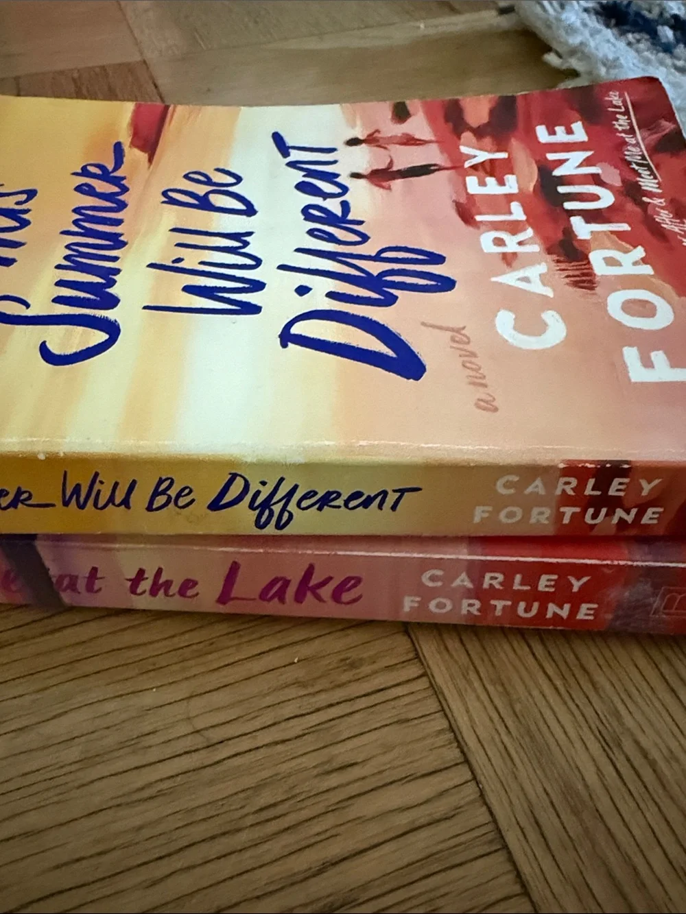 Carley Fortune’s This Summer will be Different and Meet me at the Lake Paperback